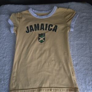 Yellow Jamaica Womens T-Shirt